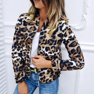 Jaqueta Estampada Animal Print