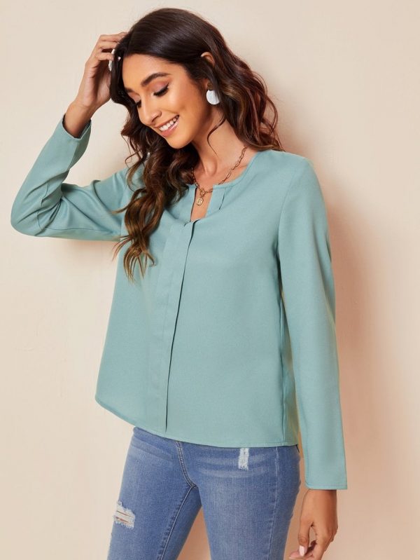 Blusa Elegante Manga Longa - FINÉRRIMAS