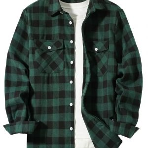 Camisa Masculina Xadrez Flanelada